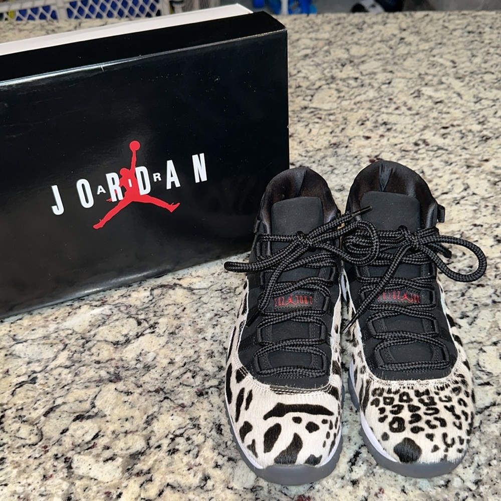 Super clean, Jordan 11 Animal Instinct!
